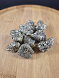 Pierre roulée brute de Pyrite