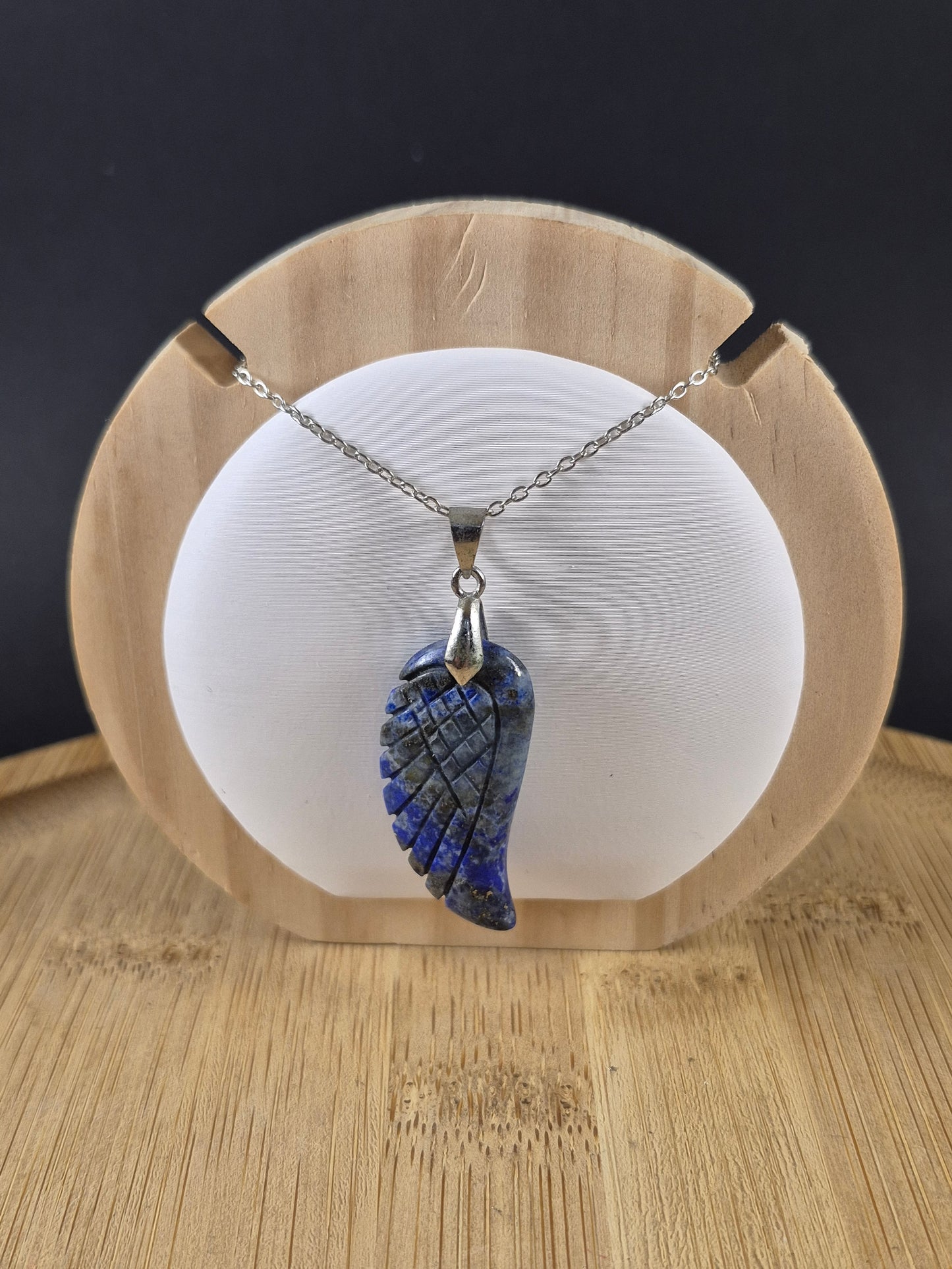 Pendentif aile en Lapis Lazuli