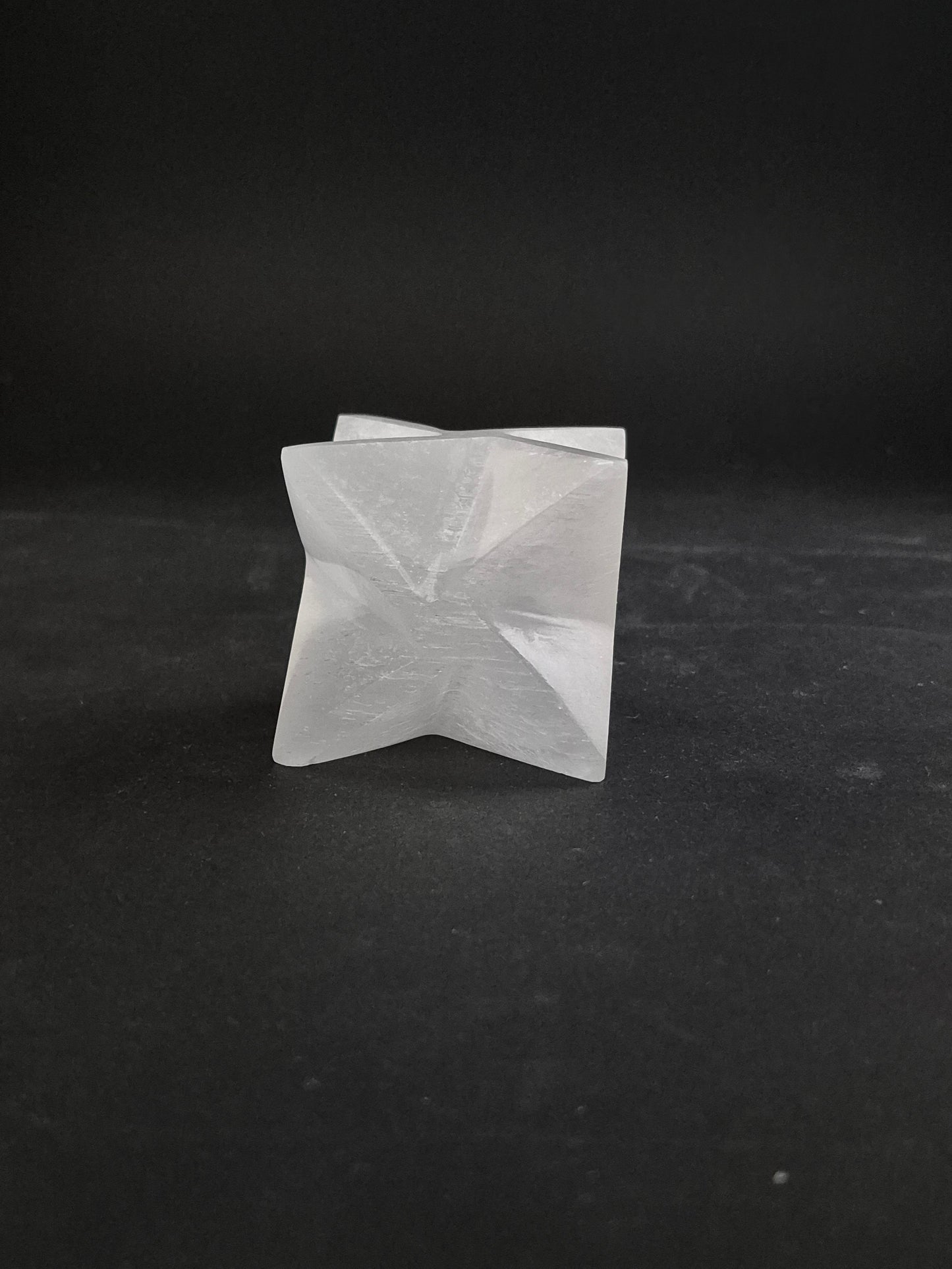 Merkaba 5cm en Sélénite