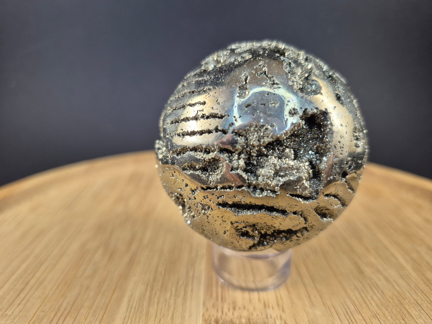 Sphère en Pyrite 387g