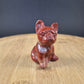 Chien en Jaspe Rouge