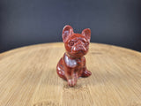 Chien en Jaspe Rouge