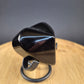 Coeur en Obsidienne oeil celeste 158g