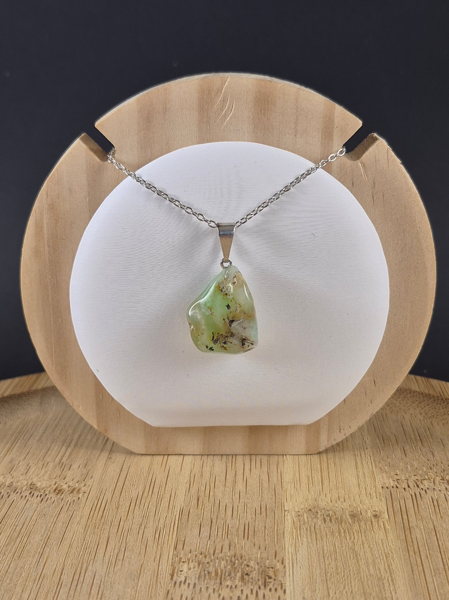 Pendentif en Chrysoprase