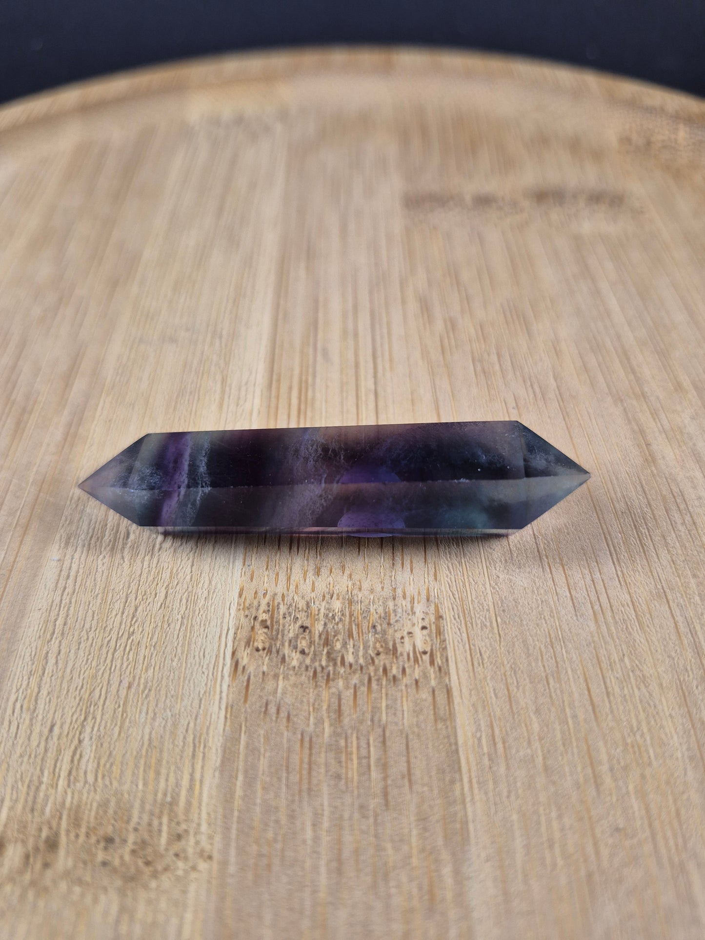 Pointe bi terminée en Fluorine multicolore