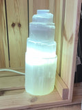 Lampe en Sélénite 20cm