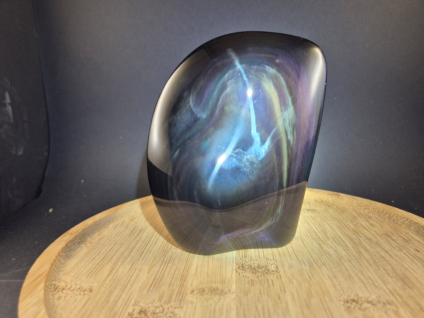 Bloc poli en Obsidienne oeil celeste