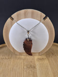 Pendentif aile en Oeil de taureau