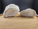 Géode de Cristal de roche 755g