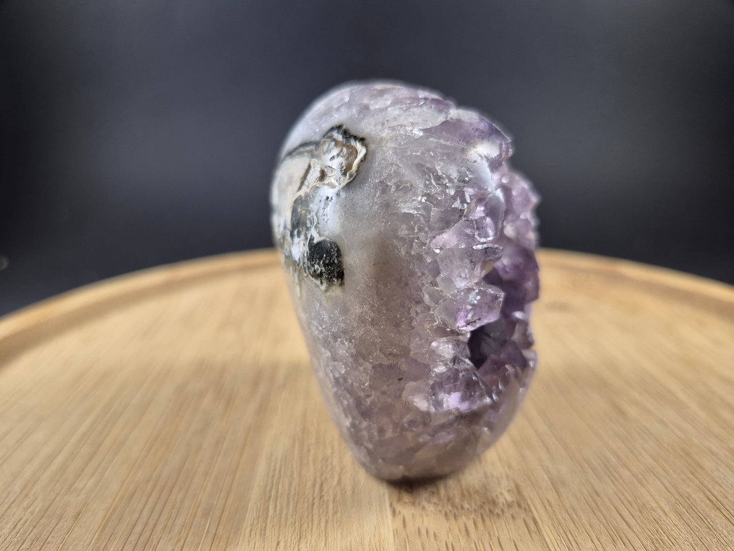 Géode d'Améthyste 275g